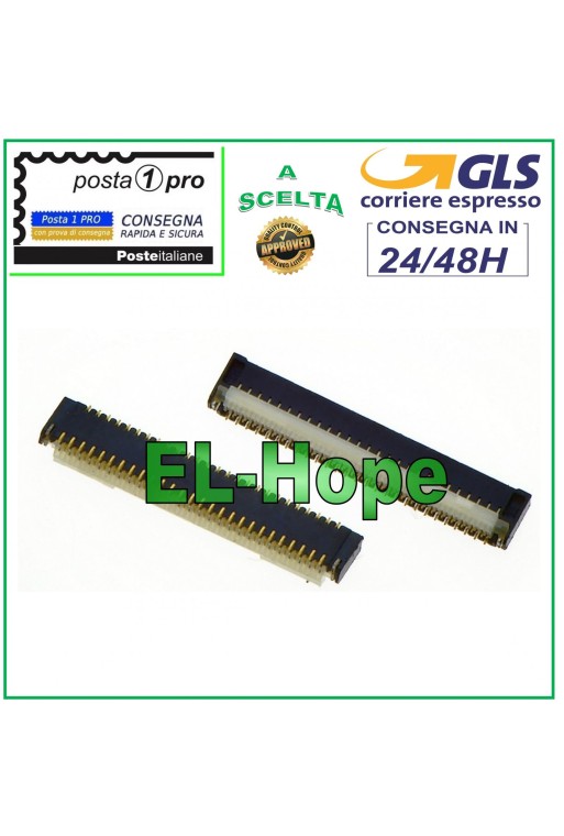 CLIP-ANSCHLUSS FLACH FLEX LCD-DISPLAY FÜR NINTENDO SWITCH BUCHSE FPC ZUM LOTEN 